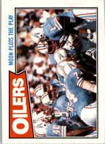 1987 Topps Base Set #306 Houston Oilers