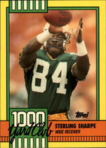 1990 Topps 1000 Yard Club #4 Sterling Sharpe