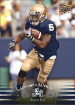 2013 Upper Deck Notre Dame #83 Armando Allen Jr.