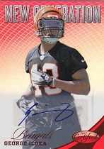 2012 Panini Certified Mirror Red Signatures #272 George Iloka