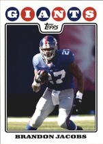 2008 Topps Base Set #83 Brandon Jacobs