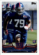 2013 Topps Base Set #178 Damontre Moore