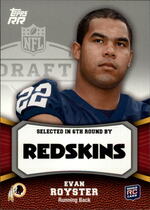 2011 Topps Rising Rookies #191 Evan Royster