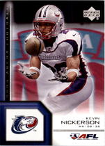 2006 Upper Deck AFL #13 Kevin Nickerson