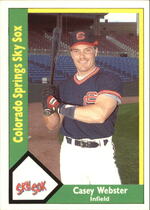 1990 CMC Base Set #473 Casey Webster