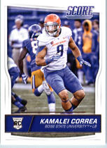 2016 Score Base Set #437 Kamalei Correa