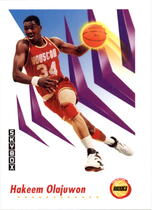 1991 SkyBox Base Set #105 Hakeem Olajuwon