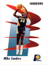 1991 SkyBox Base Set #116 Mike Sanders