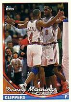 1993 Topps Base Set #354 Danny Manning