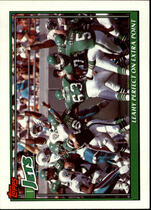 1991 Topps Base Set #647 New York Jets Team