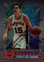 1994 Finest Base Set #298 Vinny Del Negro