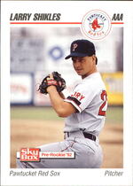 1992 SkyBox AAA #166 Larry Shikles