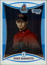 2008 Bowman Chrome Prospects Series 2 #BCP162 Tony Barnette