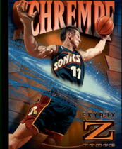 1996 SkyBox Z-Force #85 Detlef Shremnpf