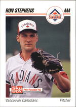 1992 SkyBox AAA #289 Ron Stephens