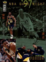 1997 Upper Deck Collectors Choice #166 Indiana Pacers