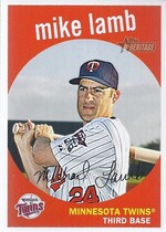 2008 Topps Heritage High Numbers #576 Mike Lamb