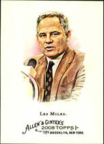 2008 Topps Allen & Ginter #187 Les Miles