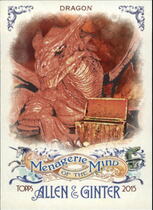 2015 Topps Allen & Ginter Menagerie of the Mind #MM-3 Dragon