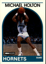 1989 NBA Hoops Hoops #119 Michael Holton