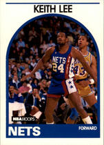 1989 NBA Hoops Hoops #236 Keith Lee