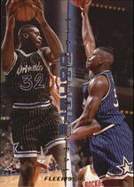 1995 Fleer Double Doubles #10 Shaquille O'Neal