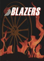 1994 NBA Hoops Hoops #412 Portland Trail Blaz