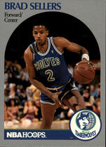 1990 NBA Hoops Hoops #192 Brad Sellers