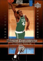 2003 Upper Deck Rookie Exclusives #22 Kendrick Perkins