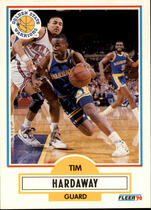 1990 Fleer Base Set #63 Tim Hardaway