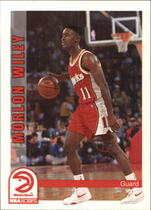 1992 NBA Hoops Base Set #354 Morlon Wiley