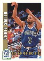 1992 NBA Hoops Base Set #424 Chris Smith