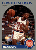 1990 NBA Hoops Hoops #106 Gerald Henderson
