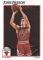 1991 NBA Hoops Base Set #33 John Paxson