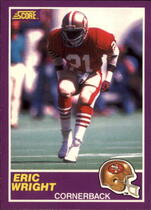 1989 Score Supplemental #377S Eric Wright