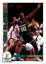1992 NBA Hoops Base Set #127 Jeff Grayer