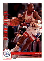 1992 NBA Hoops Base Set #175 Brian Oliver