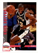 1992 NBA Hoops Base Set #211 Greg Sutton