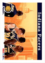 1992 NBA Hoops Base Set #276 Indiana Pacers