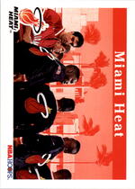 1992 NBA Hoops Base Set #279 Miami Heat