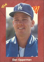 1991 Classic II (61-100) #T83 Dan Opperman