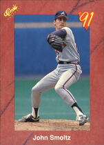 1991 Classic II (1-60) #27 John Smoltz