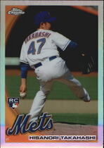 2010 Topps Chrome Refractors #217 Hisanori Takahashi