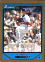 2007 Bowman Draft Futures Game Prospects Gold #BDPP69 Clay Buchholz