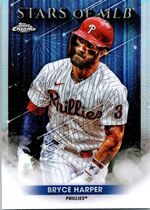 2022 Topps Chrome Stars of MLB #SMLBC-15 Bryce Harper