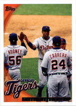 2010 Topps Base Set Series 1 #201 Detriot Tigers