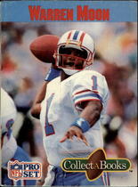 1990 Pro Set Collect-A-Books #26 Warren Moon