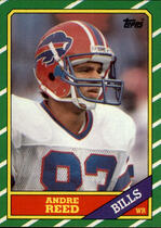 1986 Topps Base Set #388 Andre Reed