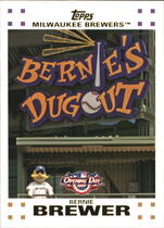 2007 Topps Opening Day #201 Bernie Brewer
