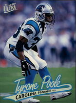 1997 Ultra Base Set #343 Tyrone Poole